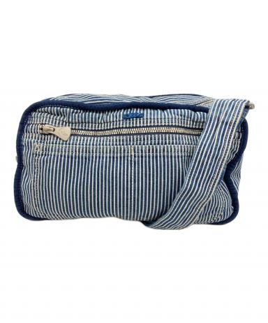 ポータークラシック　ペンキ　リペア加工　ヒッコリートート　ポーチ付き 中古・古着通販】Porter Classic (ポータークラシック) ヒッコリー