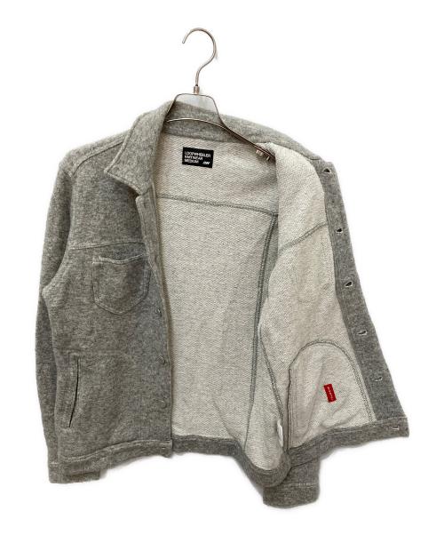 LOOPWHEELER（ループウィラー）LOOPWHEELER (ループウィラー) ウールトラッカージャケット グレー サイズ:Mの古着・服飾アイテム