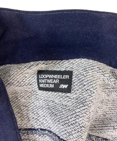 LOOPWHEELER（ループウィラー）LOOPWHEELER (ループウィラー) ウールトラッカージャケット ネイビー サイズ:Mの古着・服飾アイテム