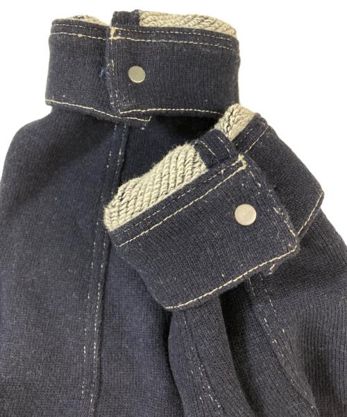 LOOPWHEELER（ループウィラー）LOOPWHEELER (ループウィラー) ウールトラッカージャケット ネイビー サイズ:Mの古着・服飾アイテム