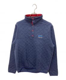 Patagonia（パタゴニア）の古着「ダイヤモンドキルトスナップT」｜ネイビー