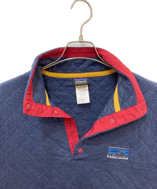 Patagonia（パタゴニア）Patagonia (パタゴニア) ダイヤモンドキルトスナップT ネイビー サイズ:Mの古着・服飾アイテム