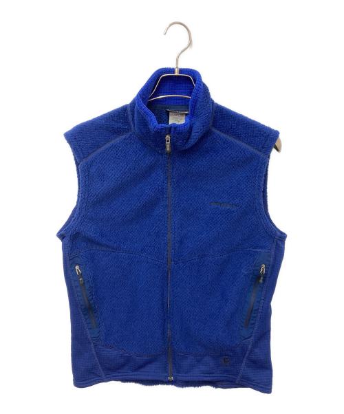 Patagonia（パタゴニア）Patagonia (パタゴニア) レギュレーター R2 フリースベスト ネイビー サイズ:Mの古着・服飾アイテム