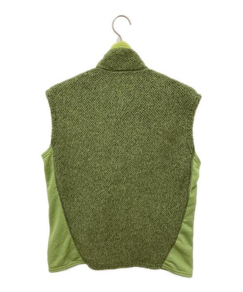 Patagonia（パタゴニア）Patagonia (パタゴニア) レギュレーター R2 フリースベスト 黄緑 サイズ:Ｍの古着・服飾アイテム