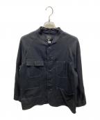 Needles×charcoalニードルズ×チャコール）の古着「スタンドカラージャケット」｜ブラック
