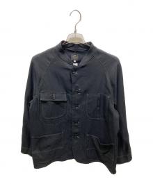 Needles×charcoal（ニードルズ×チャコール）の古着「スタンドカラージャケット」｜ブラック