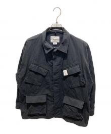WTAPS（ダブルタップス）の古着「JUNGLE 02 / LS / NYCO. RIPSTOP」｜ブラック