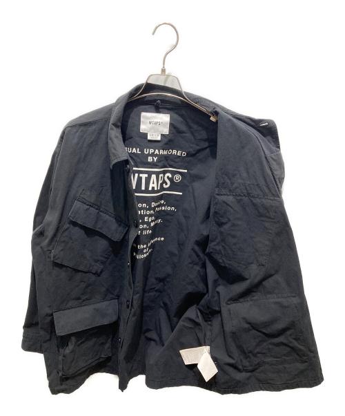 WTAPS（ダブルタップス）WTAPS (ダブルタップス) JUNGLE 02 / LS / NYCO. RIPSTOP ブラック サイズ:3の古着・服飾アイテム