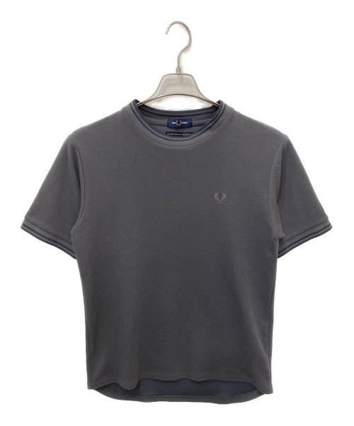 FRED PERRY（フレッドペリー）FRED PERRY (フレッドペリー) 半袖カットソー グレー サイズ:Ⅼの古着・服飾アイテム