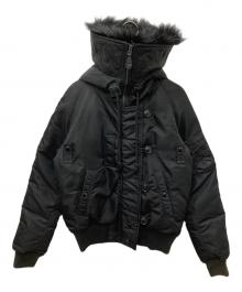 Denim & Supply Ralph Lauren（デニム＆サプライ ラルフローレン）の古着「Ｎ-2Ｂフライトジャケット」｜ブラック