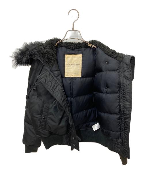 Denim & Supply Ralph Lauren（デニム＆サプライ ラルフローレン）DENIM & SUPPLY RALPH LAUREN (デニム＆サプライ ラルフローレン) Ｎ-2Ｂフライトジャケット ブラック サイズ:Sの古着・服飾アイテム