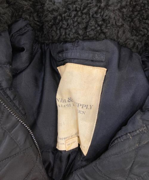 Denim & Supply Ralph Lauren（デニム＆サプライ ラルフローレン）DENIM & SUPPLY RALPH LAUREN (デニム＆サプライ ラルフローレン) Ｎ-2Ｂフライトジャケット ブラック サイズ:Sの古着・服飾アイテム