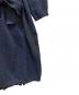 中古・古着 Kota Gushiken (コウタグシケン) Knitted Washi Trench Coat ネイビー サイズ:記載無しの為実寸参照：14000円