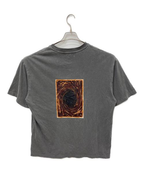 PUBLUX（パブリュクス）PUBLUX (パブリュクス) プリントTシャツ グレー サイズ:Ｌの古着・服飾アイテム