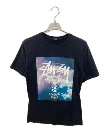 stussy（ステューシー）の古着「プリントTシャツ」｜ブラック