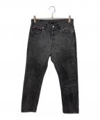 LEVI'Sリーバイス）の古着「ブラックデニムパンツ」｜ブラック