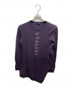 ANN DEMEULEMEESTERアンドゥムルメステール）の古着「ロングスリーブカットソー」｜ネイビー