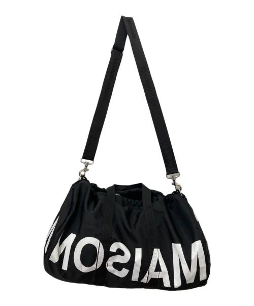 MM6 Maison Margiela（エムエムシックスメゾンマルジェラ）MM6 Maison Margiela (エムエムシックスメゾンマルジェラ) ボストンバッグ ブラックの古着・服飾アイテム