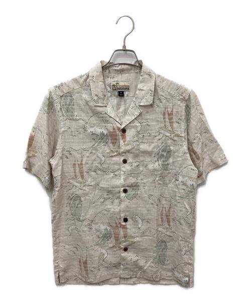 pataloha（パタロハ）pataloha (パタロハ) アロハシャツ ベージュ サイズ:XSの古着・服飾アイテム