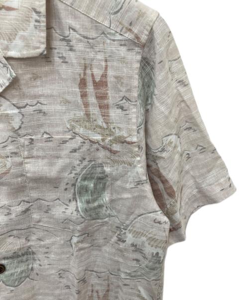 pataloha（パタロハ）pataloha (パタロハ) アロハシャツ ベージュ サイズ:XSの古着・服飾アイテム
