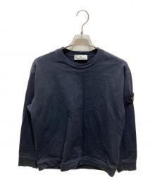 STONE ISLAND（ストーンアイランド）の古着「ガーメントタイダイスウェットロンT」｜ネイビー