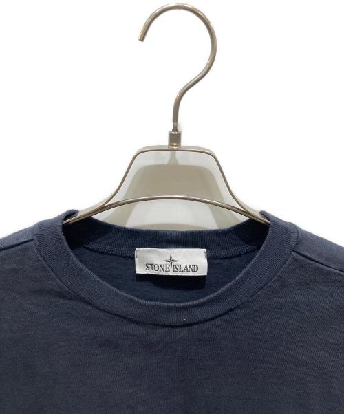 STONE ISLAND（ストーンアイランド）STONE ISLAND (ストーンアイランド) ガーメントタイダイスウェットロンT ネイビー サイズ:Ｍの古着・服飾アイテム