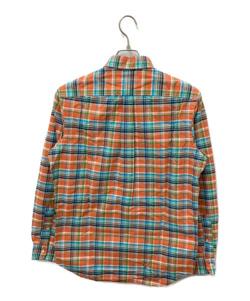RALPH LAUREN（ラルフローレン）RALPH LAUREN (ラルフローレン) チェックシャツ オレンジ サイズ:Mの古着・服飾アイテム