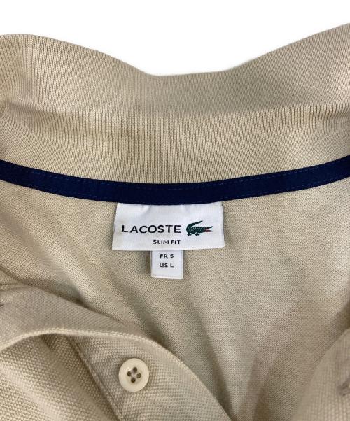 LACOSTE（ラコステ）LACOSTE (ラコステ) ポロシャツ ブラウン サイズ: FR5の古着・服飾アイテム