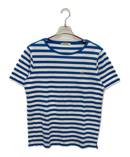 LACOSTE（ラコステ）LACOSTE (ラコステ) 半袖カットソー ブルー サイズ:5の古着・服飾アイテム