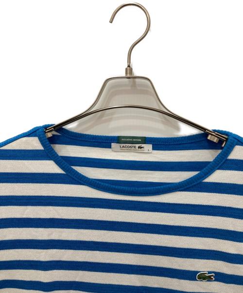 LACOSTE（ラコステ）LACOSTE (ラコステ) 半袖カットソー ブルー サイズ:5の古着・服飾アイテム