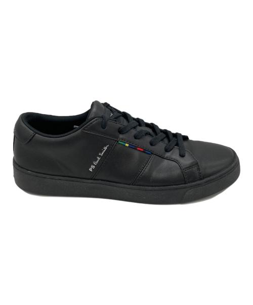 PS Paul Smith（ＰＳポールスミス）PS Paul Smith (ＰＳポールスミス) ローカットスニーカー ブラック サイズ:8の古着・服飾アイテム