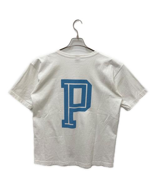 Champion（チャンピオン）Champion (チャンピオン) Pilgrim (ピルグリム) プリントTシャツ ホワイト サイズ:Ｌの古着・服飾アイテム