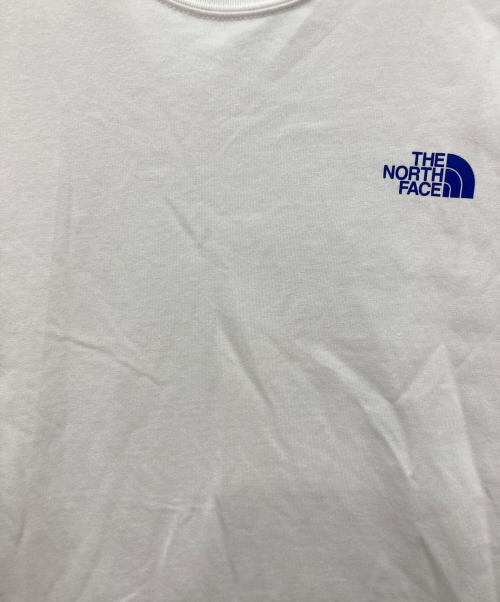 THE NORTH FACE（ザ ノース フェイス）THE NORTH FACE (ザ ノース フェイス) ロングスリーブバックスクエアロゴティー ホワイト サイズ:Ｓの古着・服飾アイテム