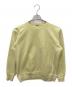 AURALEE（オーラリー）の古着「SUPER MILLED SWEAT P/O」｜イエロー