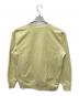 AURALEE (オーラリー) SUPER MILLED SWEAT P/O イエロー サイズ:3：9000円