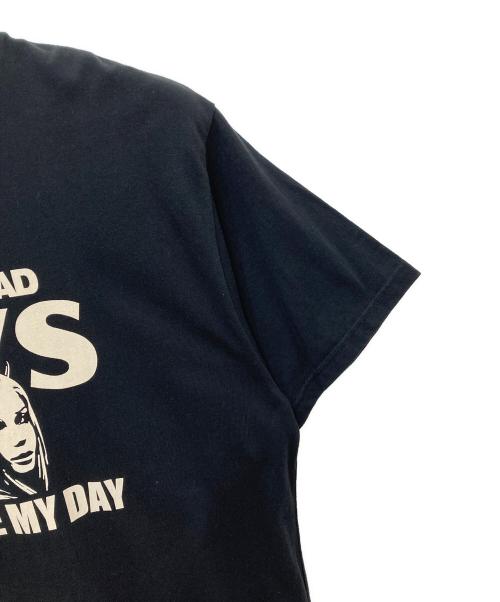 Hysteric Glamour（ヒステリックグラマー）Hysteric Glamour (ヒステリックグラマー) MAKE MY DAY Tシャツ ブラック サイズ:XLの古着・服飾アイテム