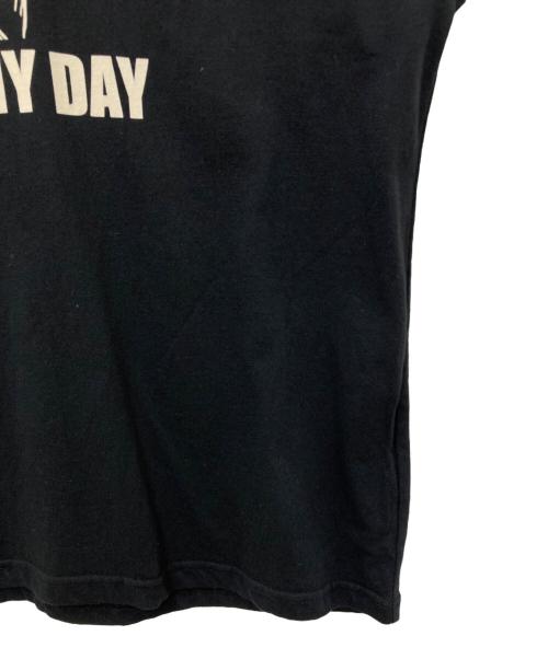 Hysteric Glamour（ヒステリックグラマー）Hysteric Glamour (ヒステリックグラマー) MAKE MY DAY Tシャツ ブラック サイズ:XLの古着・服飾アイテム