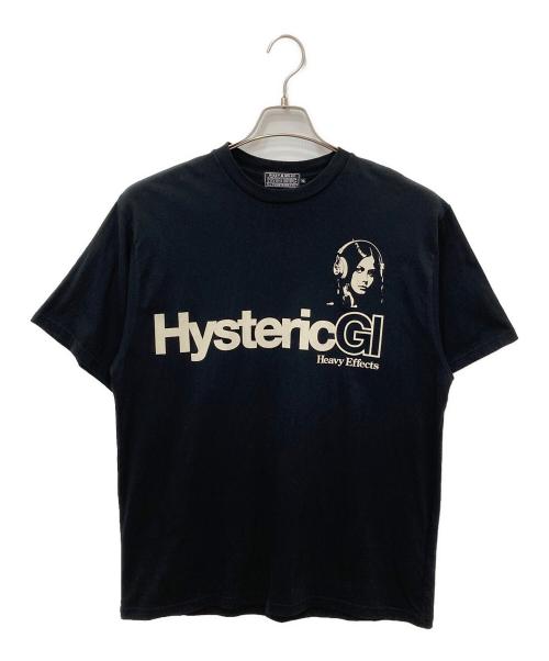 Hysteric Glamour（ヒステリックグラマー）Hysteric Glamour (ヒステリックグラマー) HEAVY EFFECTS Tシャツ ブラック サイズ:XLの古着・服飾アイテム