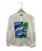 Hysteric Glamourヒステリックグラマー）の古着「HYSTERIC DETERGENT Tシャツ」｜ホワイト