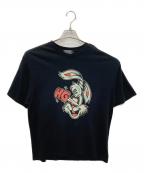 Hysteric Glamourヒステリックグラマー）の古着「HYSTERIC RABBIT Tシャツ」｜ブラック