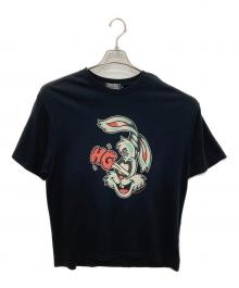 Hysteric Glamour（ヒステリックグラマー）の古着「HYSTERIC RABBIT Tシャツ」｜ブラック