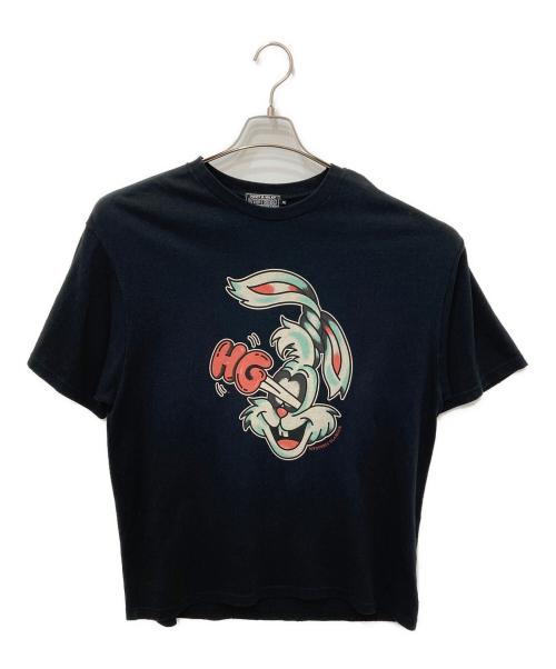 Hysteric Glamour（ヒステリックグラマー）Hysteric Glamour (ヒステリックグラマー) HYSTERIC RABBIT Tシャツ ブラック サイズ:XLの古着・服飾アイテム