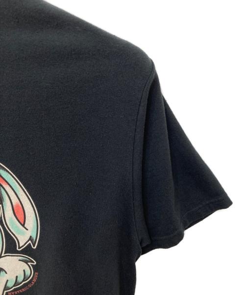 Hysteric Glamour（ヒステリックグラマー）Hysteric Glamour (ヒステリックグラマー) HYSTERIC RABBIT Tシャツ ブラック サイズ:XLの古着・服飾アイテム