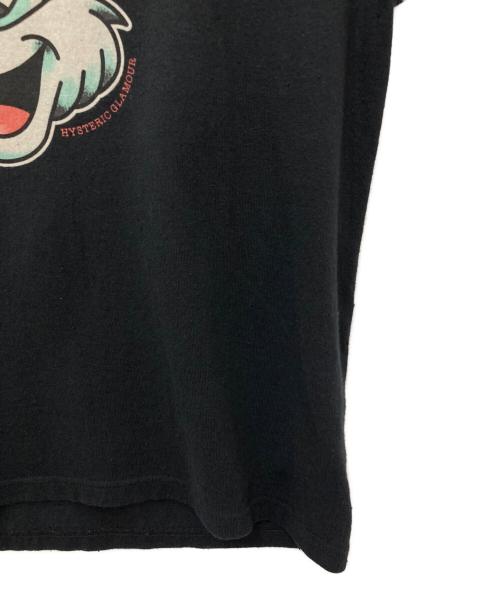 Hysteric Glamour（ヒステリックグラマー）Hysteric Glamour (ヒステリックグラマー) HYSTERIC RABBIT Tシャツ ブラック サイズ:XLの古着・服飾アイテム