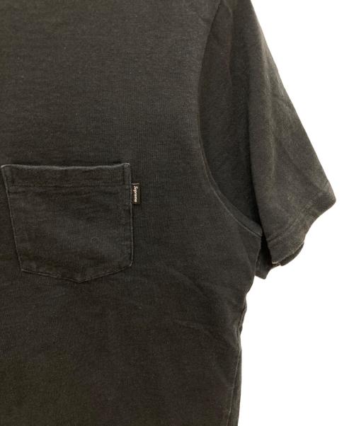 SUPREME（シュプリーム）SUPREME (シュプリーム) POCKET TEE ブラック サイズ:Ｌの古着・服飾アイテム