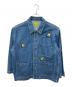 HUF（ハフ）の古着「INFINITY JEWEL DENIM COVERALL」｜ブルー
