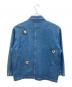 HUF (ハフ) INFINITY JEWEL DENIM COVERALL ブルー サイズ:XL：8000円