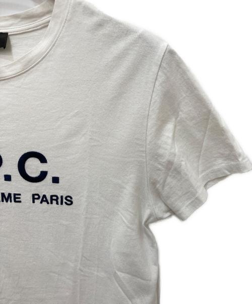 A.P.C.（アーペーセー）A.P.C. (アーペーセー) 半袖Tシャツ ホワイト サイズ:XSの古着・服飾アイテム
