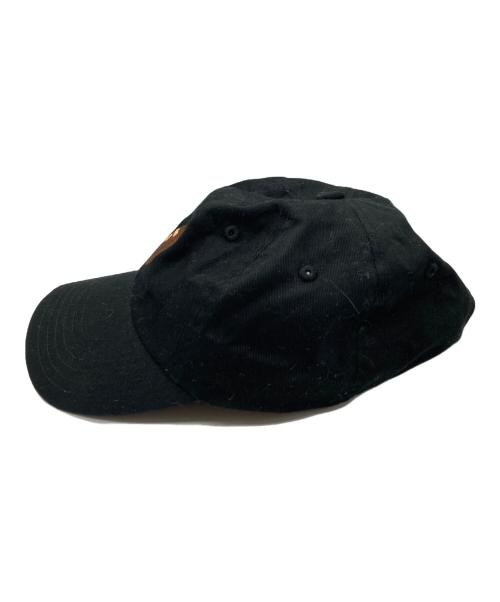 A BATHING APE（アベイシングエイプ）A BATHING APE (アベイシングエイプ) ロゴキャップ ブラックの古着・服飾アイテム