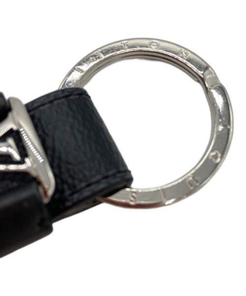 LOUIS VUITTON（ルイ ヴィトン）LOUIS VUITTON (ルイ ヴィトン) グラフィット LVロゴ キーホルダー ブラックの古着・服飾アイテム